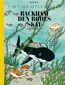 Tintin: Rackham den Rødes skat - retroudgave forside